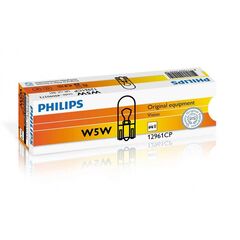 Philips W5W 12961CP лампа накаливания картон комплект 10 шт 