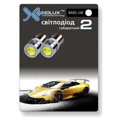 Xenolux BA9S-1W white комплект 2 шт 
