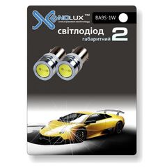 Xenolux BA9S-1W оранжевый комплект 2 шт 