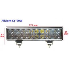 Светодиодная фара AllLight CY-90W 20chip CREE 9-30V нижний крепеж 