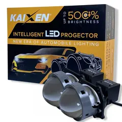 KAIXEN BI-LED I8+ 50W/62W 5500K широкоформатные комплект 2 шт 