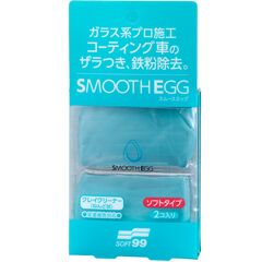 SOFT99 Smooth Egg Clay Bar глиняный брусок очиститель загрязнений 