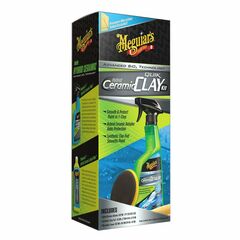 Meguiars Hybrid Ceramic Quik Clay Kit набор для очистки кузова с эффектом керамики 