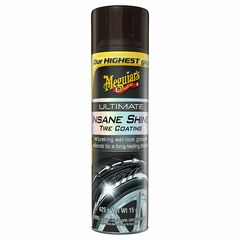 Meguiars Ultimate Insane Shine Tire Coating спрей для чорніння шин аерозольний 425 г