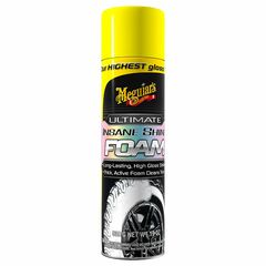 Meguiars Ultimate Insane Shine Foam пінний очищувач шин з блиском 538 г