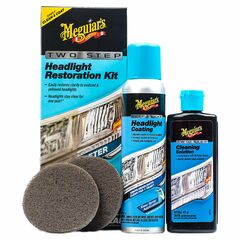 Meguiars Two Step Headlight Restoration Kit набор для восстановления и защиты фар 
