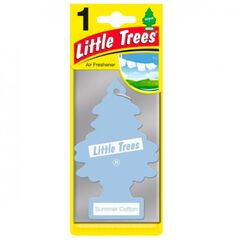 Little Trees Summer Cotton Air Freshener ароматизатор ёлочка с запахом летняя свежесть 