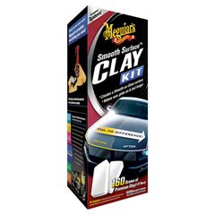 Meguiars Smooth Surface Clay Kit набор для очистки кузова с эффектом полироли 
