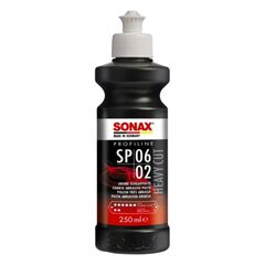 SONAX PROFILINE SP 06-02 абразивная полировальная паста для кузова 250 мл, Объем: 250 мл 
