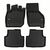 3D-килимки гумові Volkswagen Golf 8 2019- Variant kombi MHEV мягкий гибрид Frogum ProLine для салону, Кількість: 4 шт / комплект в салон MHEV універсал