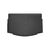 Гумовий 3D килимок в багажник Volkswagen Golf 7 hatchback 2012-2019 Frogum Dry Zone, Кількість: 1 шт / нижня полка хетчбеку