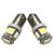 IDIAL 459 T4 BA9s 5led 5050 SMD 6000K комплект 2 шт