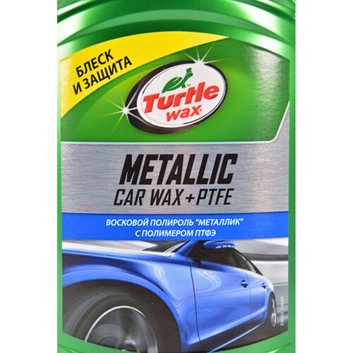Turtle Wax Metallic Car Wax +PTFE для всіх кольорів восковий поліроль металік з тефлоном 500 мл, Кількість: 500 мл, зображення 4