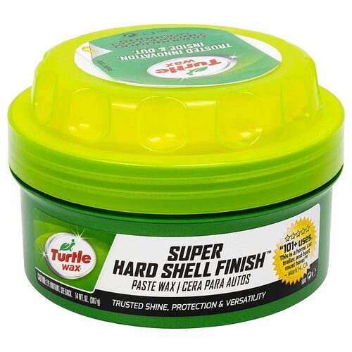 Turtle Wax Super Hard Shell Finish синтетичний крем-віск для захисту кузова 397 г, зображення 2