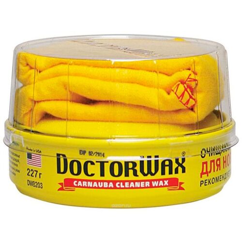 Doctor Wax Carnauba Cleaner Wax синтетичний віск карнауби для нових покриттів 227 г