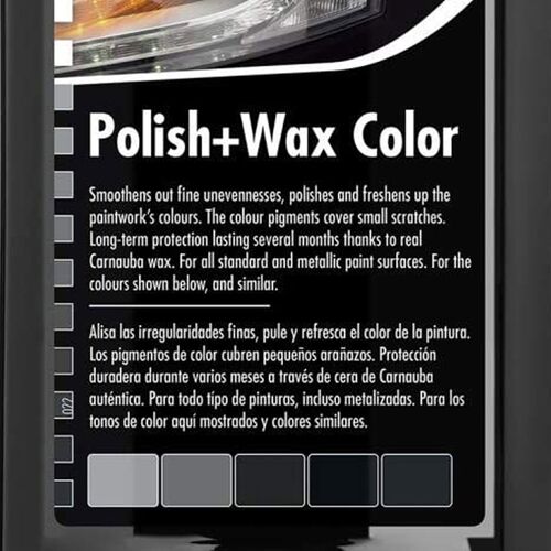 SONAX Polish +Wax Color чорний поліроль тефлон з воском 250 мл, Колір: Чорний, Кількість: 250 мл, зображення 3
