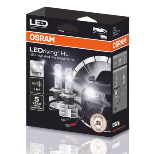 OSRAM LEDriving HL Gen2 H7 17W 6000K комплект 2 шт, зображення 7