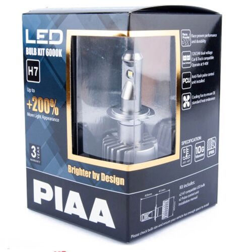 PIAA LED +200% Bulb Kit H7 25W 6000K комплект 2 шт, зображення 6