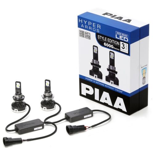 PIAA LED Hyper Arros Style Edition H9 20W 6000K комплект 2 шт