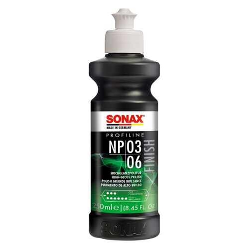 SONAX PROFILINE Nano Polish NP 03-06 паста для фінішного полірування кузова 250 мл