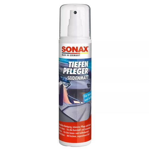 SONAX TiefenPfleger Seidenmatt поліроль для пластику та гуми з матовим ефектом 300 мл