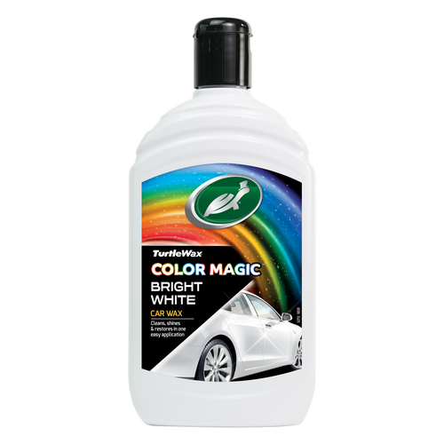 Turtle Wax Color Magic Bright White Wax білий поліроль з PTFE тефлоном 500 мл, Колір: Білий, Кількість: 500 мл