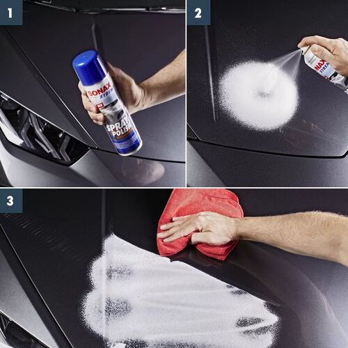 SONAX XTREME Spray Polish пінний очищувач кузова з блиском 320 мл, зображення 4