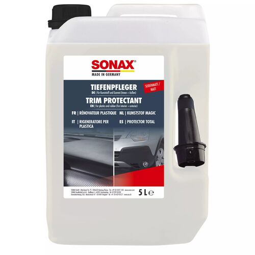 Sonax Plastic & Rubber Care (383500) – бальзам для догляду за пластиком і гумою, 5 л