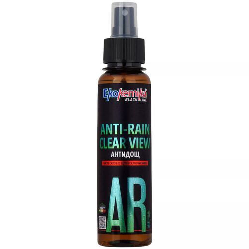 Антидощ для скла 150 мл Ekokemika Black Line ANTI-RAIN Clear View (401202)