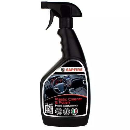 Sapfire Plastic Cleaner & Polish (748100) очищувач-поліроль пластика 710 мл, зображення 2