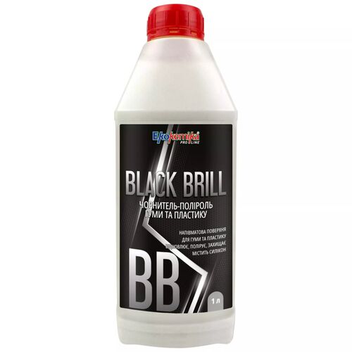 Ekokemika Pro-Line Black Brill Чорнитель-поліроль для гуми та пластику (1 л)