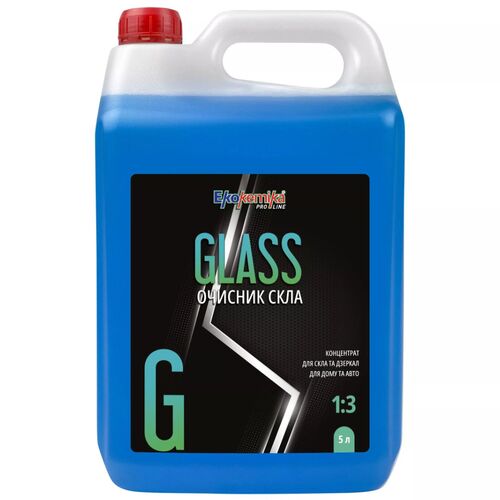 Очищувач скла, 5 л (концентрат), Ekokemika Pro-Line GLASS 1:3 (780392)