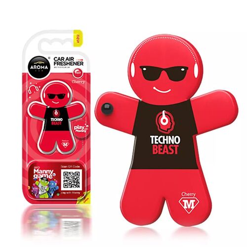 Ароматизатор Aroma Car Manny Cherry: соковитий аромат вишн, зображення 2