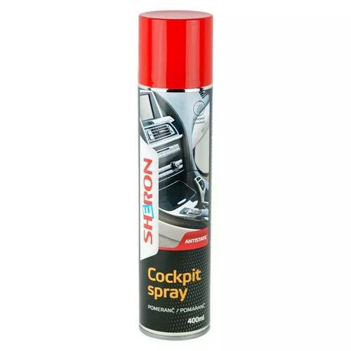SHERON засіб для догляду за панеллю приладів апельсин 400 мл