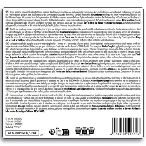 SONAX Clear Glass (338505) – ідеальна чистота скла без розводів!, зображення 2