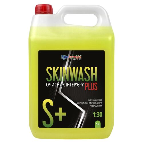 Очищувач салону EKOKEMIKA SkinWash Plus 1:30 (780798) – концентрат 5 л, Кількість: 5 л