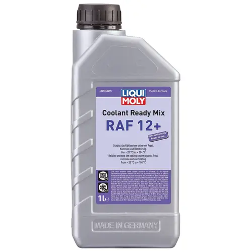 Liqui Moly Coolant Ready Mix RAF готовый фиолетовый антифриз G12+ 1 л 
