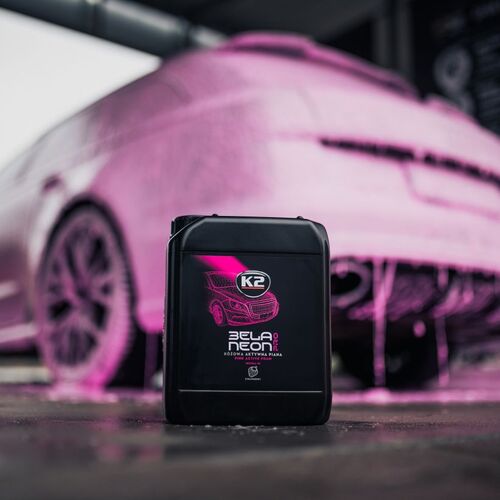 K2 PRO BELA NEON рожева активна піна 5 л, Запах: Strawberry, Кількість: 5 л, зображення 6