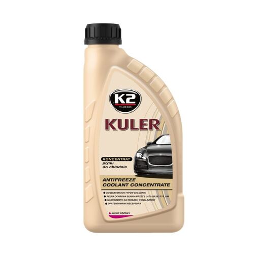 K2 KULER KONC PINK розовый концентрат антифриза 1 л, Цвет: Фиолетовій, Количество: 1 л 
