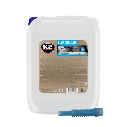 K2 EUROBLUE жидкость для дизеля AdBlue 10 л, Количество: 10 л 