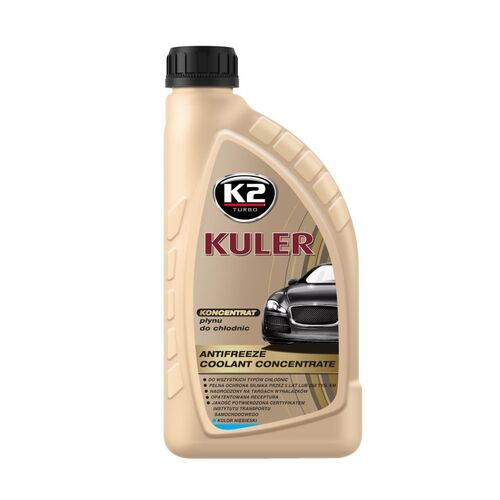 K2 KULER KONC BLUE синий концентрат антифриза 1 л, Цвет: Синий, Количество: 1 л 