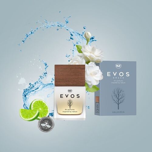 K2 EVOS GRACE VALKIRIA автомобільні парфуми для ароматизації салону та дерев'яних ароматизаторів 50 мл, Запах: GRACE VALKIRIA, зображення 4