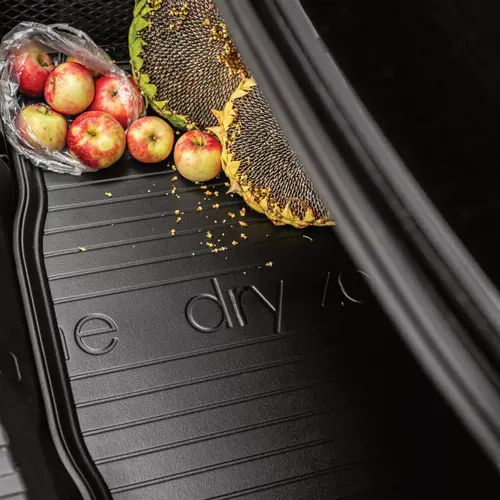 Гумовий 3D килимок в багажник Volkswagen Golf 6 hatchback 2008-2013 / 5 дверей Frogum Dry Zone, зображення 4