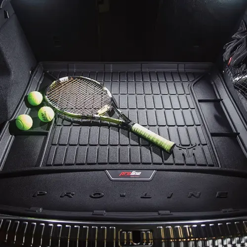 3D-килим в багажник гумовий Volkswagen Golf 8 hatchback 2019- / нижня полка Frogum ProLine, Кількість: 1 шт в багажник нижня полка універсалу, зображення 6