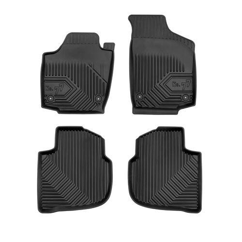 Резиновые 3D коврики SEAT Toledo 4 2012-2019 Frogum No.77 в салон 