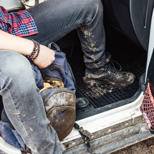 Гумові килимки Skoda Octavia 2 / A5 2004-2013 Frogum El Toro для салону, зображення 2