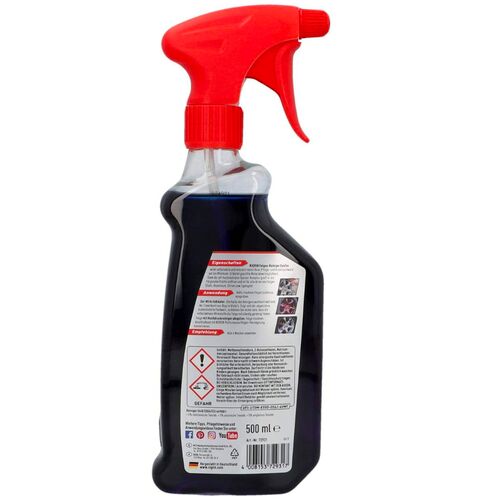 NIGRIN Performance Felgen-Reiniger EvoTec активний безкислотний очищувач дисків з індикатором 500 мл, зображення 2