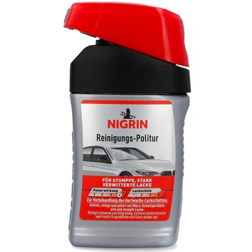 NIGRIN Reinigungs-Politur поліроль, що очищає, для видалення подряпин і глибокого очищення 300 мл