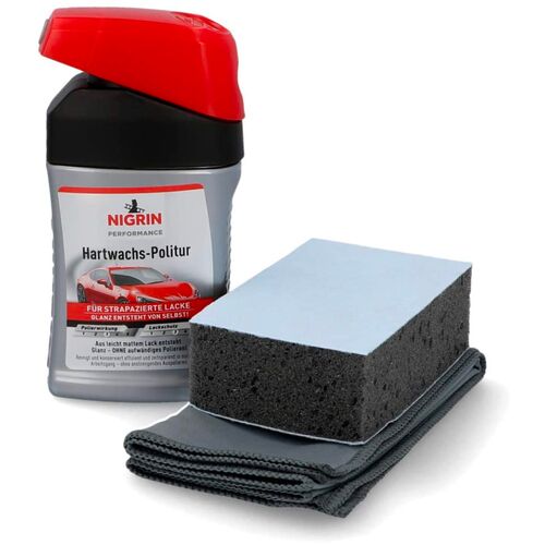 NIGRIN Performance Hartwachs-Politur Turbo універсальна воскова поліроль у наборі 300 мл, зображення 3