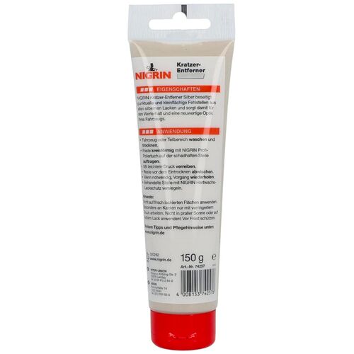 NIGRIN Performance Kratzer-Entferner Silber серый (серебристый) антицарапин 150 г , изображение 3